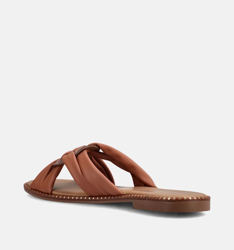 Scapa Cognac Slippers voor dames (373346)