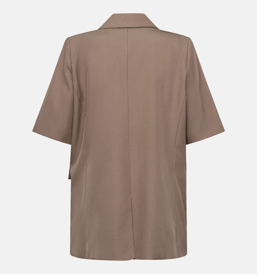Sisters Point Viksa Blazer en Beige fonc&eacute; pour femmes (384433)