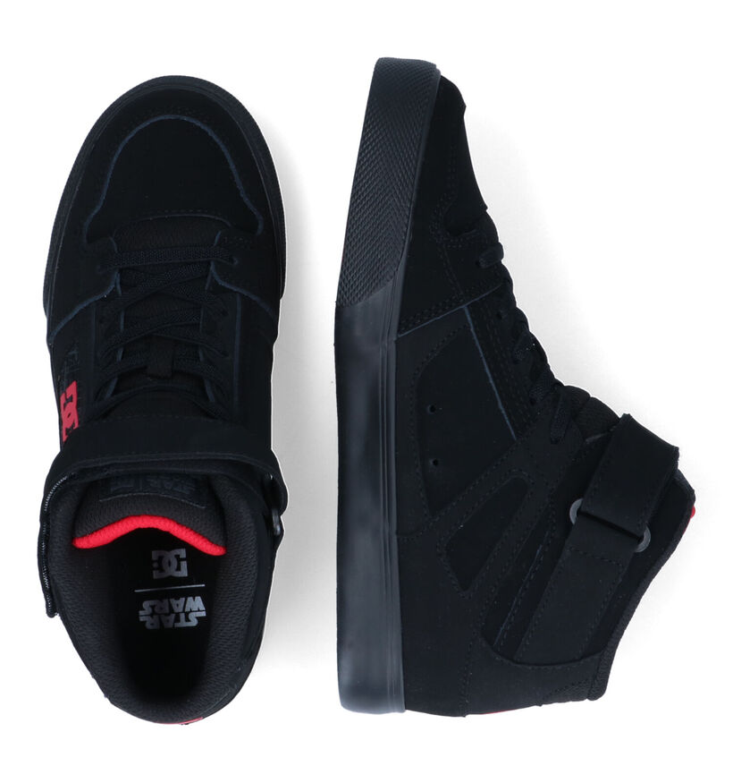 DC Shoes Pure HI Star Wars Baskets en Noir en textile (308538)