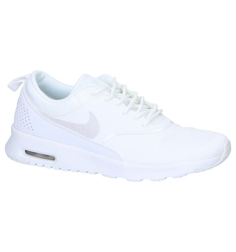 Zwarte Sneakers Nike Air Max Thea in kunstleer (250245)