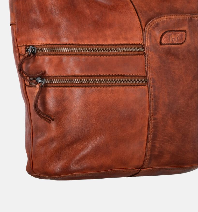 Bear Design Cognac Crossbody tas voor dames (365874)