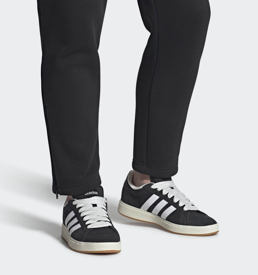 adidas Grand Court Base 00s Sneakers Zwart voor heren (357044) - geschikt voor steunzolen