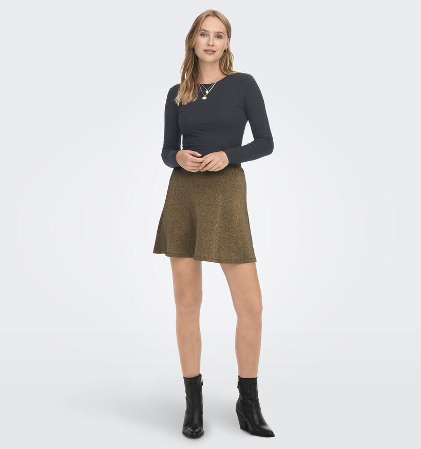JDY Mila Longsleeve Zwarte T-shirt voor dames (362430)