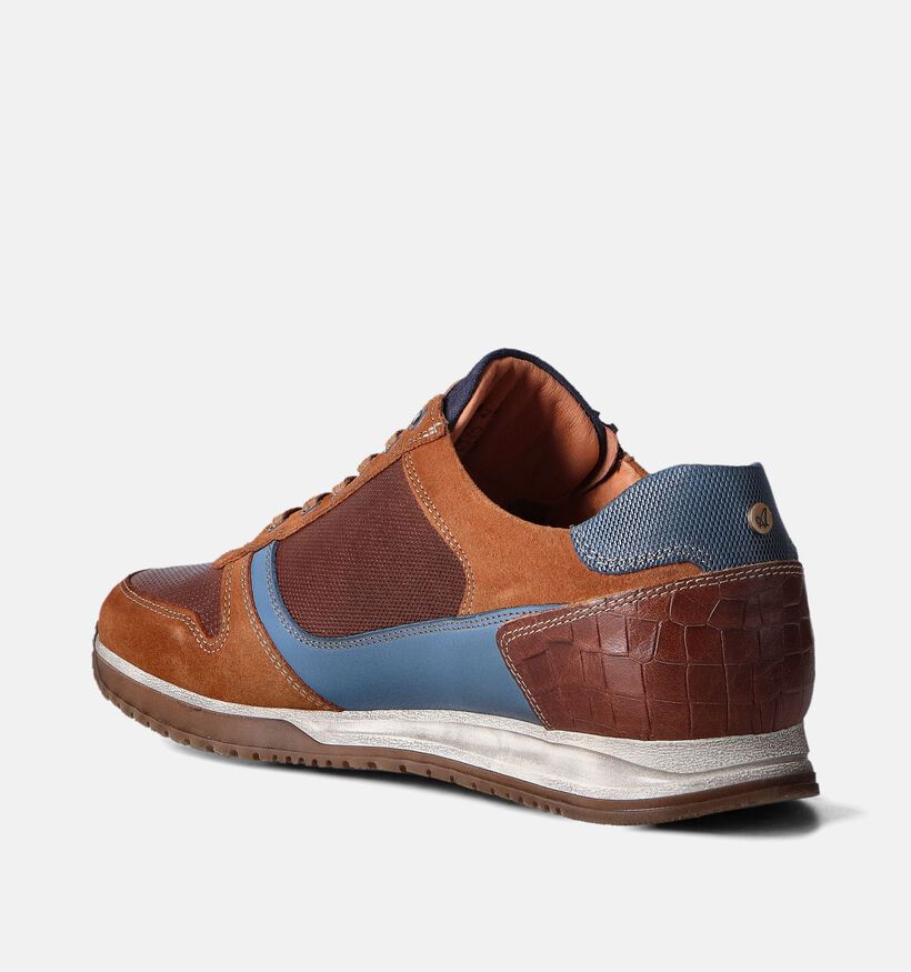Australian Browning Widht H Cognac Veterschoenen voor heren (353979) - geschikt voor steunzolen