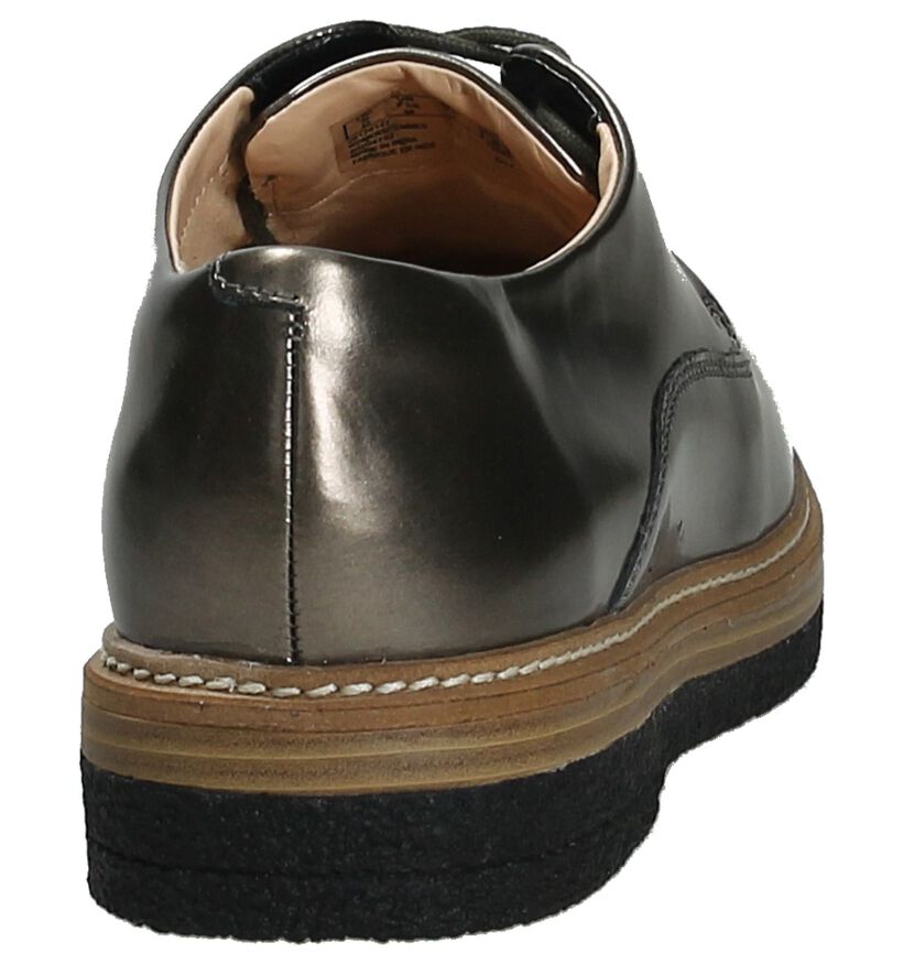 Clarks Zante Zara Veterschoen Brons in leer (201416)