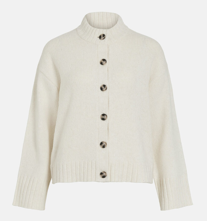 Vila Bibbi Lichtbeige Cardigan voor dames (368121)