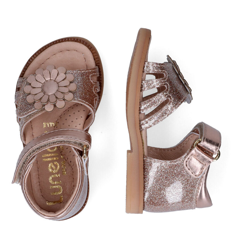 Lunella Goud Roze Sandalen voor meisjes (323791)