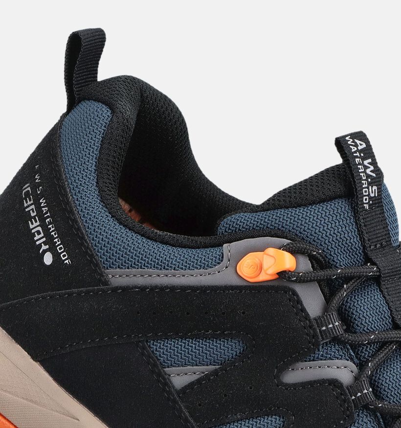 Icepeak Aura Lc Mr Zwarte Lage Wandelschoenen voor heren (378603) - geschikt voor steunzolen