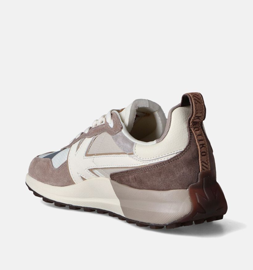 Kaotiko Taupe Sneakers voor heren (351986) - geschikt voor steunzolen