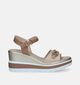 NeroGiardini Beige Sandalen Met Sleehak voor dames (339458)