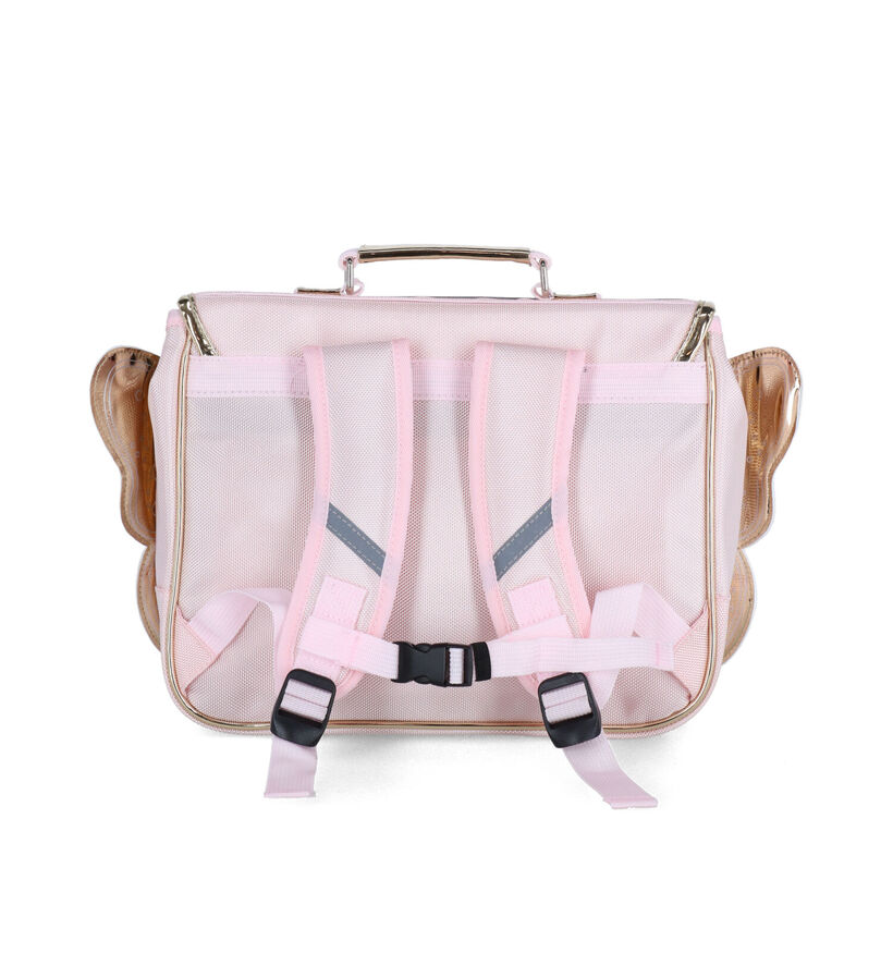 Caramel & cie. Cartable en Rose en simili cuir (310457)