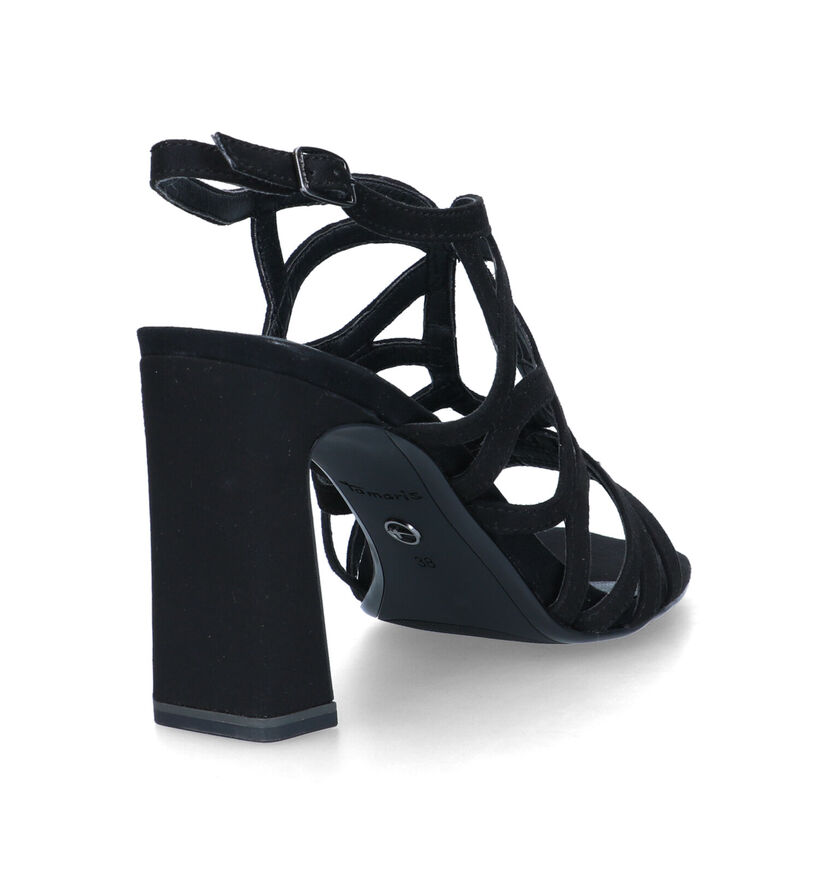 Tamaris Touch It Sandales en Noir pour femmes (322419)