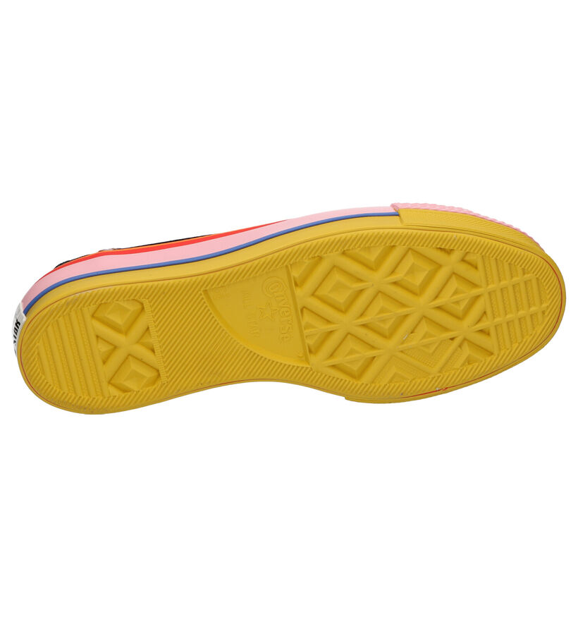Converse AS Lift Rainbow Baskets en Noir en textile (252783)