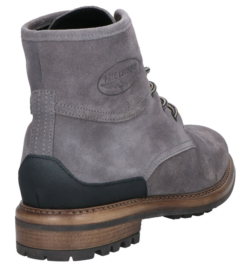 PME Legend Aviator Bottines en Gris en daim (254777)