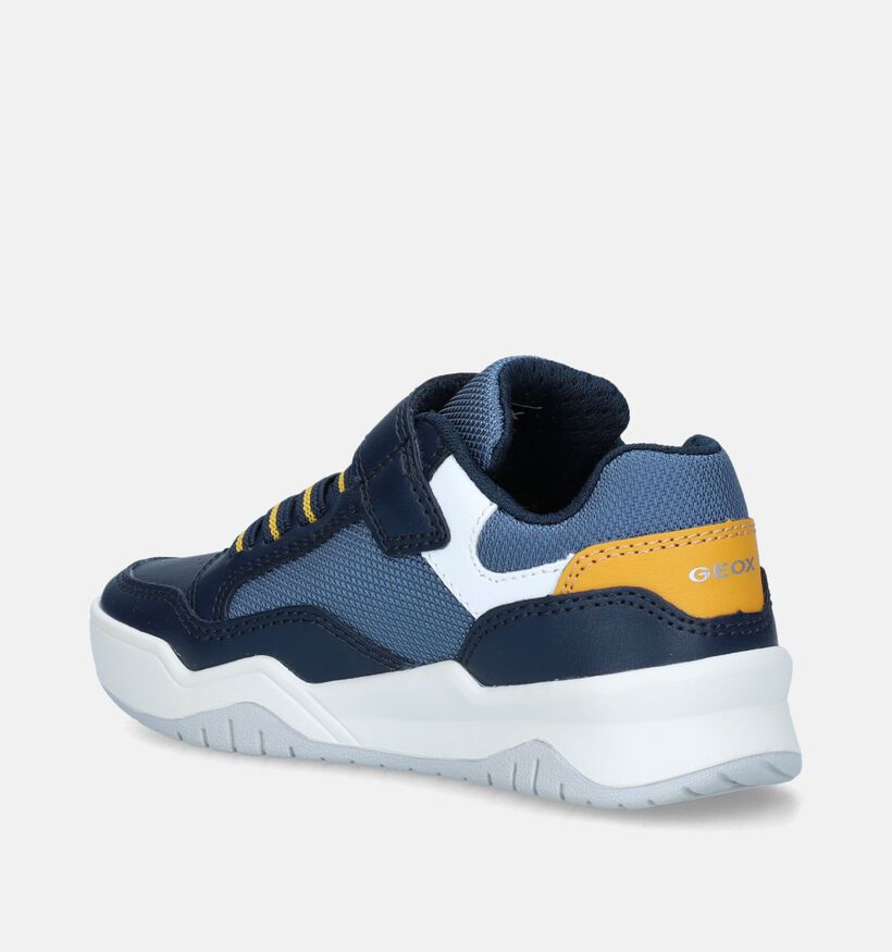 Geox Grijs/Zwarte Sneakers voor jongens (360383) - geschikt voor steunzolen