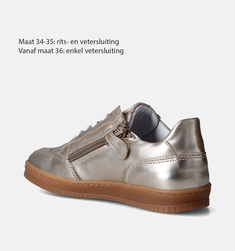 Bana & Co Baskets basses en Or pour filles (355461)