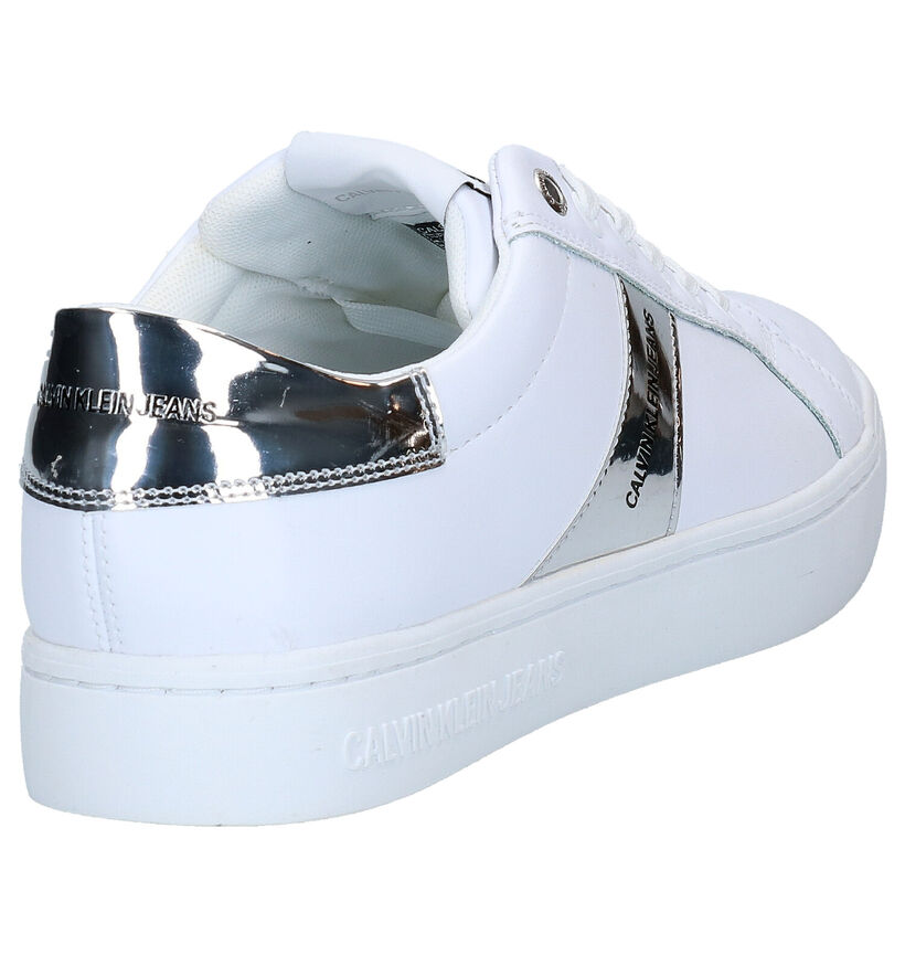 Calvin Klein Baskets basses en Blanc en simili cuir (285308)