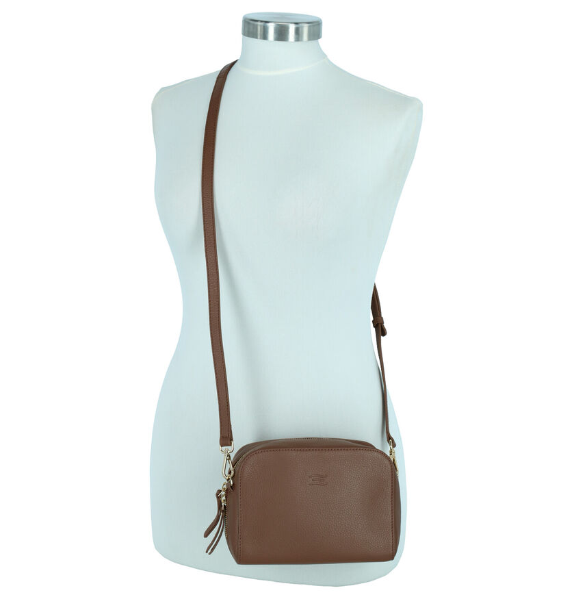 Crinkles Sac porté croisé en Écru pour femmes (342313)