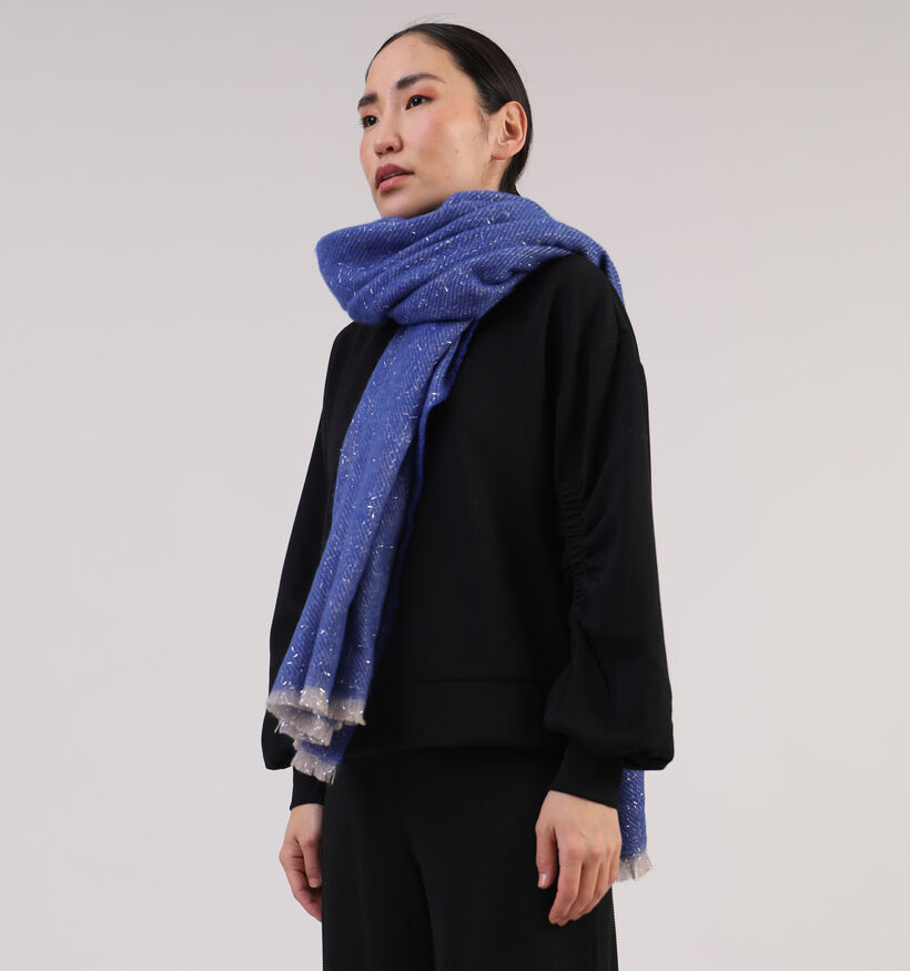 Via Limone Blauwe Sjaal voor dames (350692)
