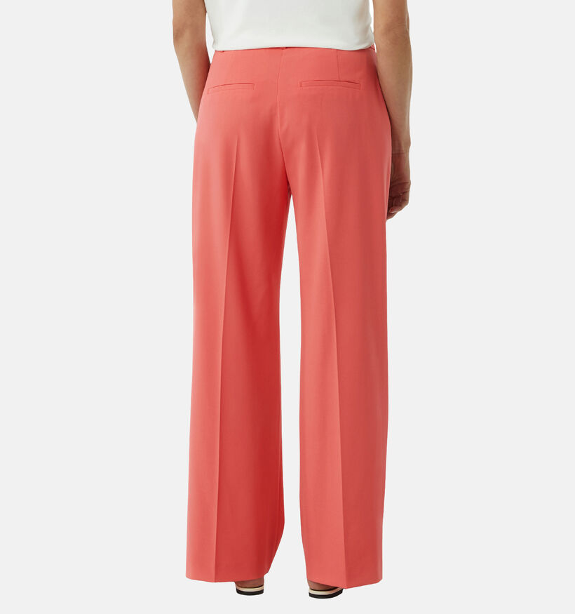 comma Roze Geklede broek voor dames (356965)