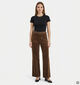 Orfeo Canelle Pantalons classiques en Vert pour femmes (381656)