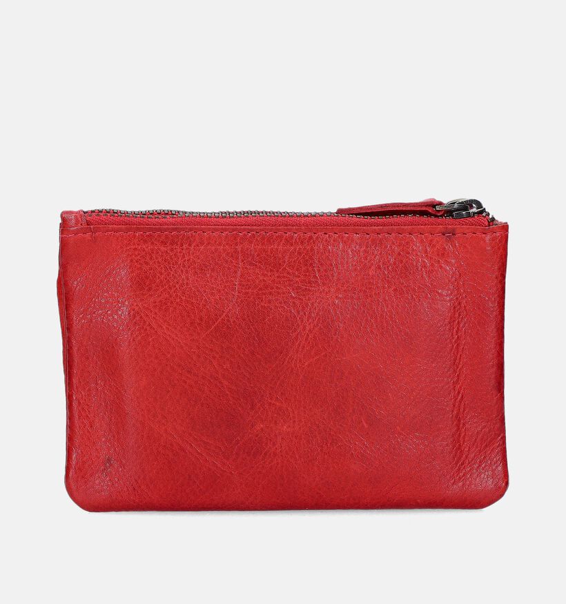 Label M Porte-monnaie zippé en Rouge pour femmes (358859)