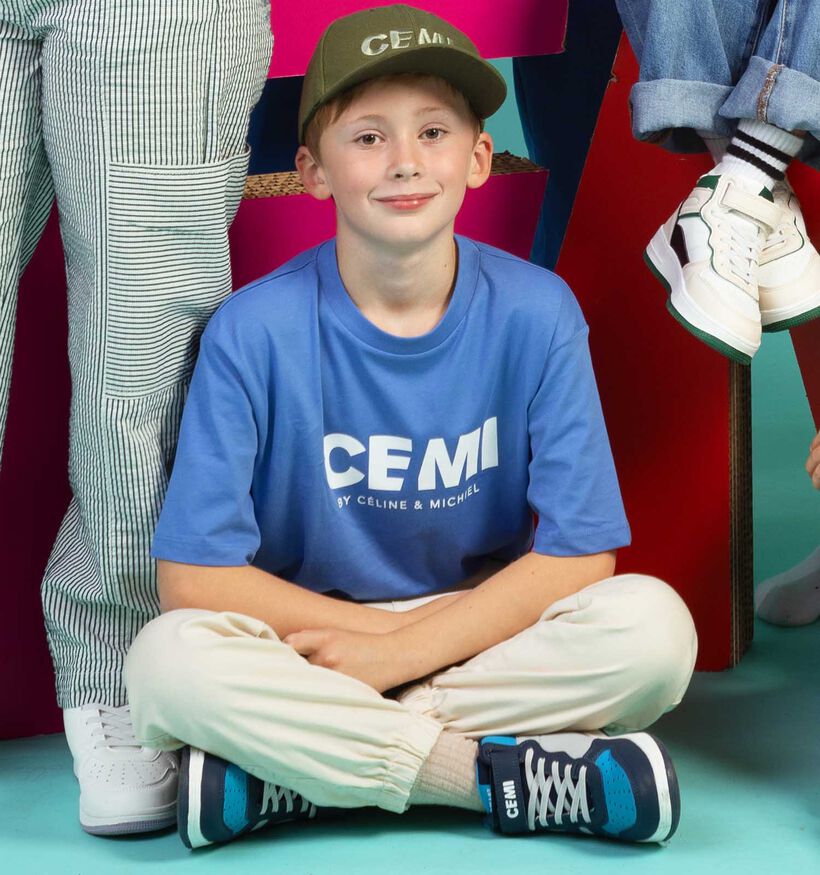 CEMI Mini Creator Blauwe T-shirt voor meisjes, jongens (352962)