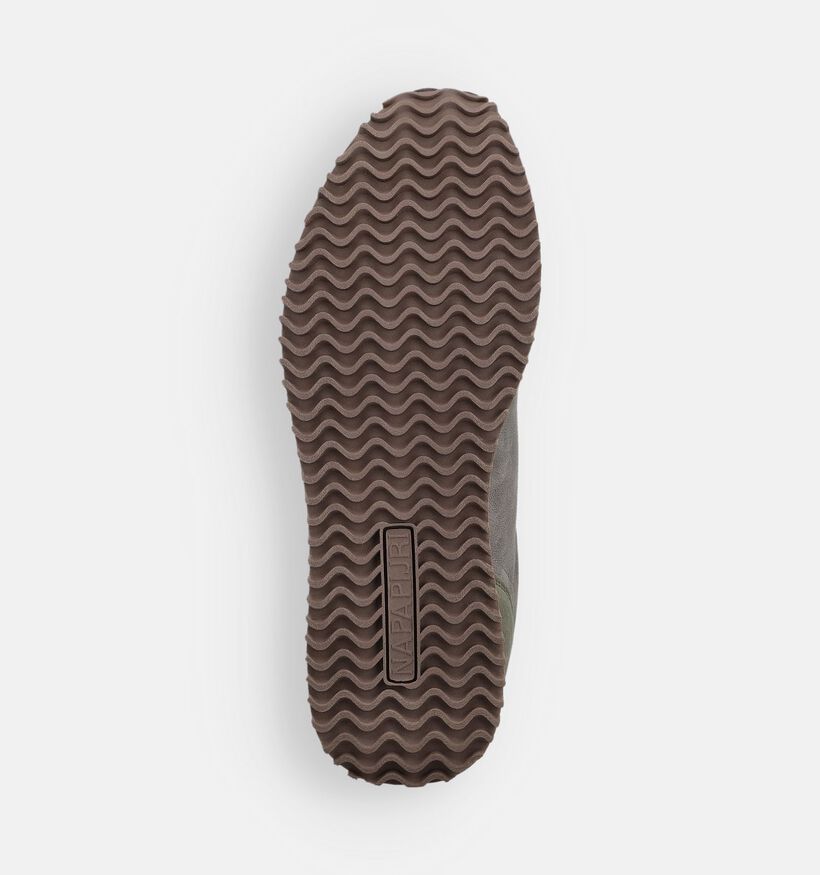 Napapijri Cosmos Chaussures plates en Bleu Napapijri Cosmos Chaussures plates en Vert kaki pour hommes (362605) - pour semelles orthopédiques