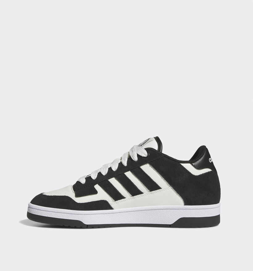 adidas Rapid Court LOW Zwarte Sneakers voor heren, jongens (348972)