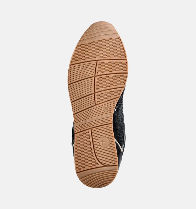 Tamaris Chaussures à lacets en Noir pour femmes (360677) - pour semelles orthopédiques