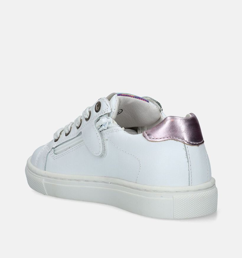 Little David Anetta 1A Witte Sneakers voor meisjes (339768) - geschikt voor steunzolen