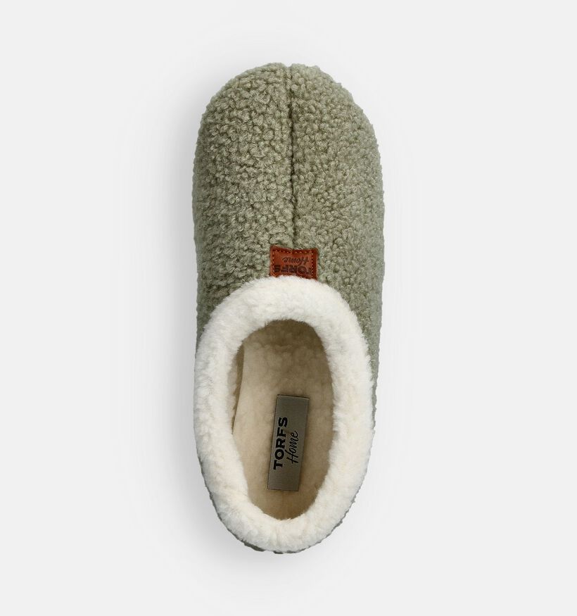 Torfs Home Groene Gesloten Pantoffels voor dames (364871)