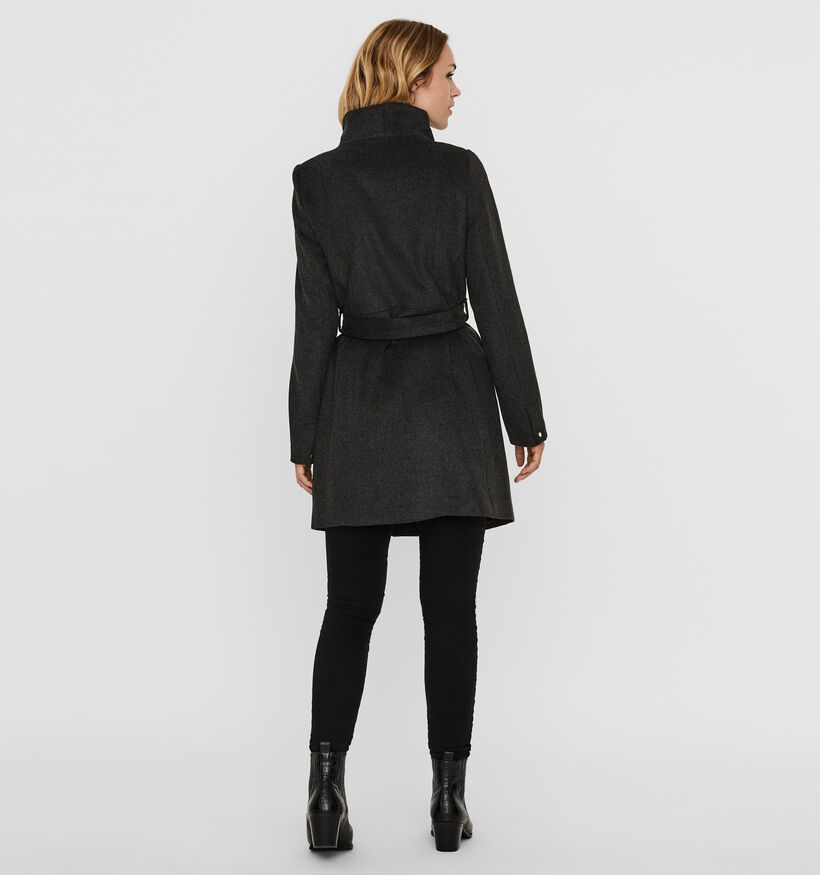 Vero Moda Manteau mi-long en laine en Gris pour femmes (328984)