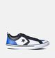 Converse Pro Blaze Strap Leather Easy-On Witte Sneakers voor jongens, meisjes (357653) - geschikt voor steunzolen