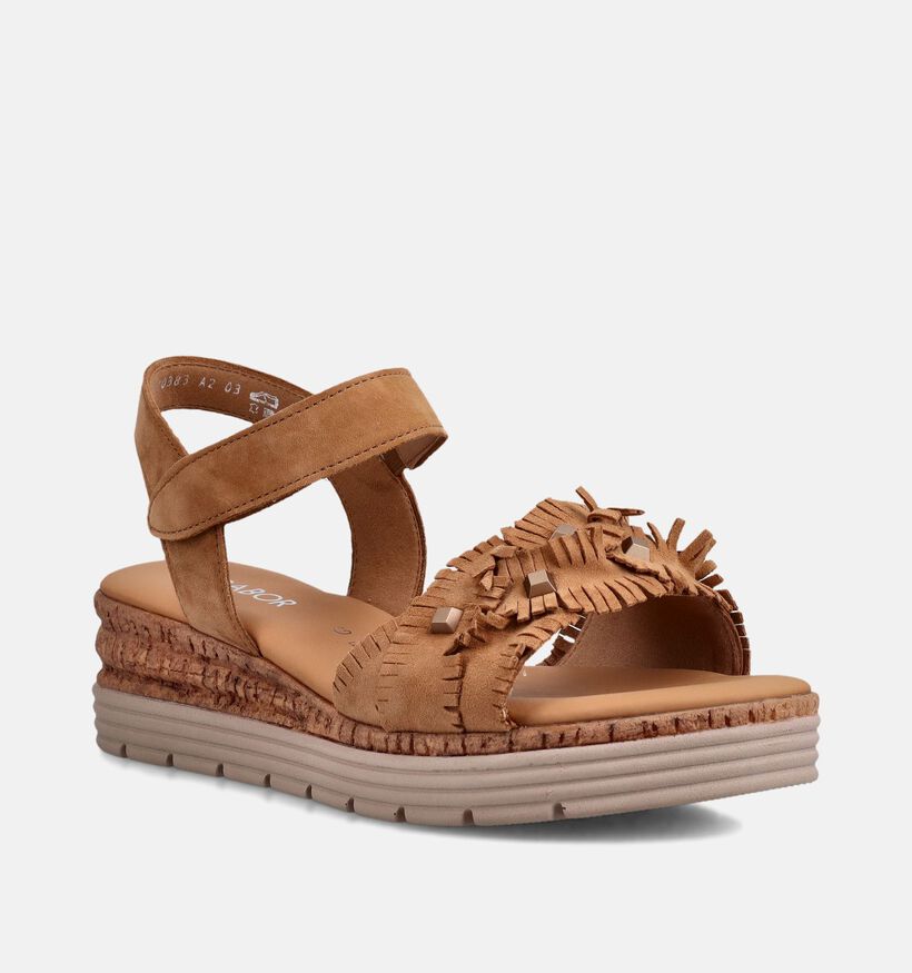 Gabor Cognac Sandalen voor dames (371118)