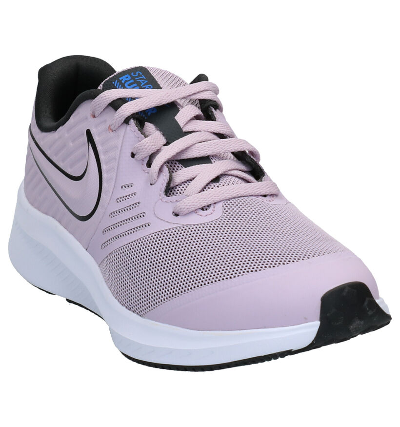 Nike Star Runner Zwarte Sneakers in stof (283833)