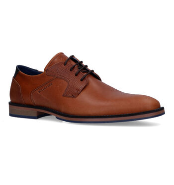 Geklede schoenen cognac