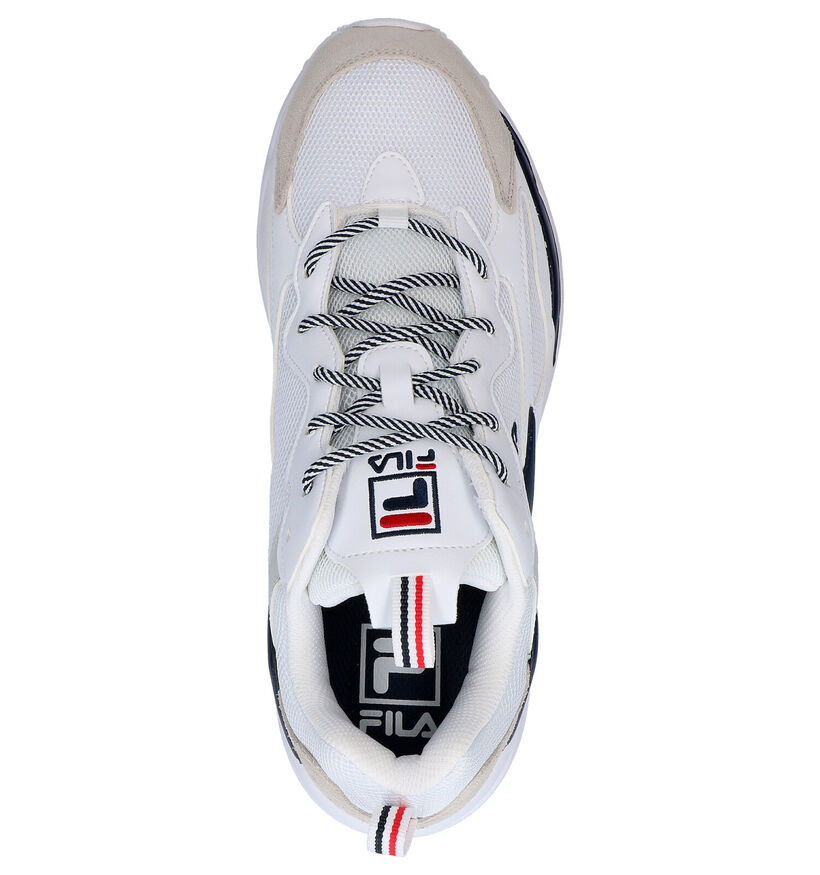 Fila Ray Tracer Witte Sneakers in nubuck (265544)