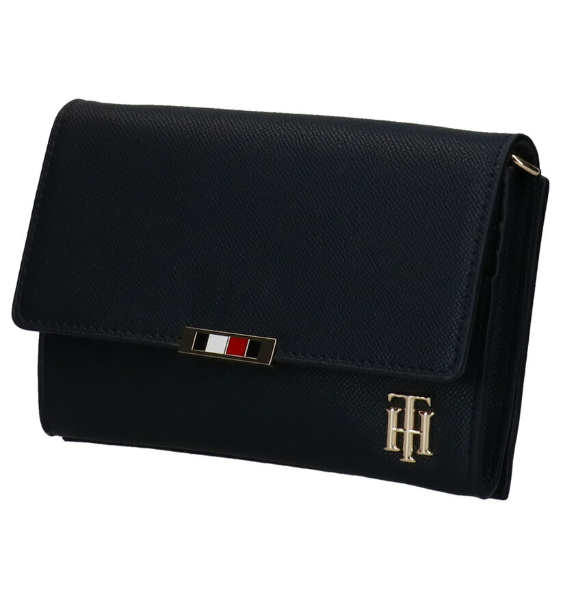 Tommy Hilfiger Blauwe Crossbody Tas in leer (276501)