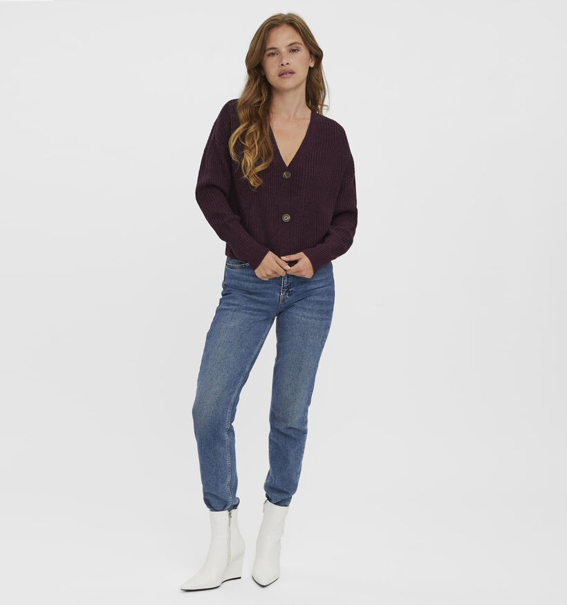 Vero Moda Lea Bordeaux Cardigan voor dames (357674)