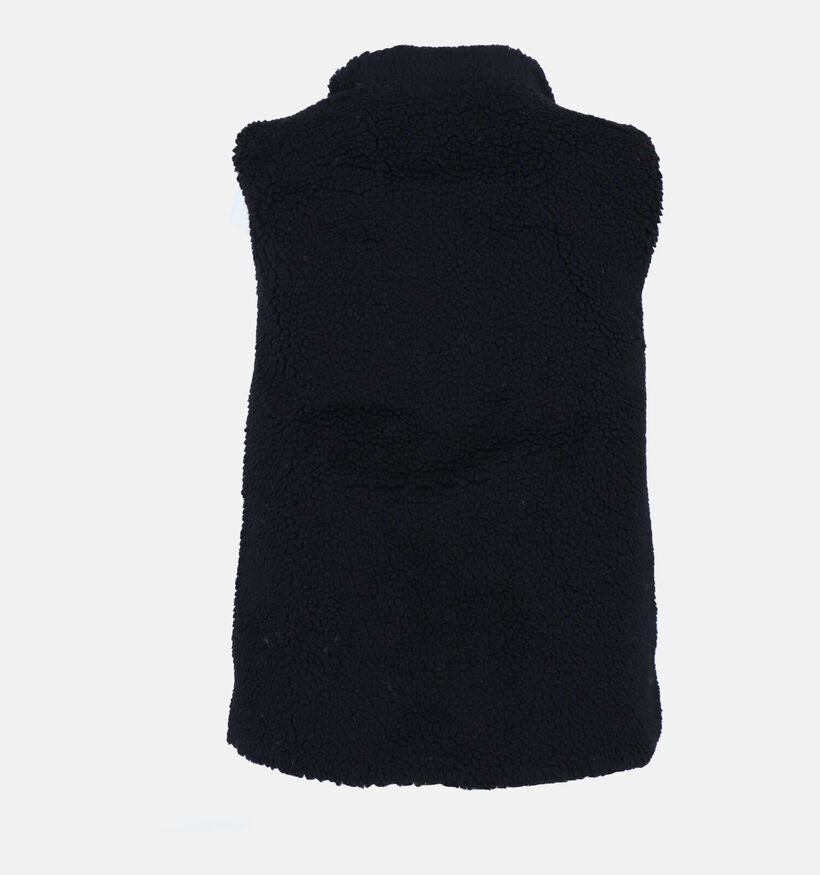 Via Limone Zwarte Teddy Bodywarmer voor dames (326106)