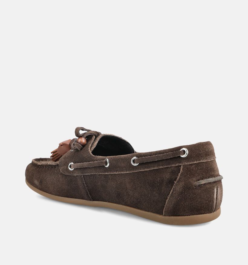 La Strada Donkerbruine Bootschoenen voor dames (384264)