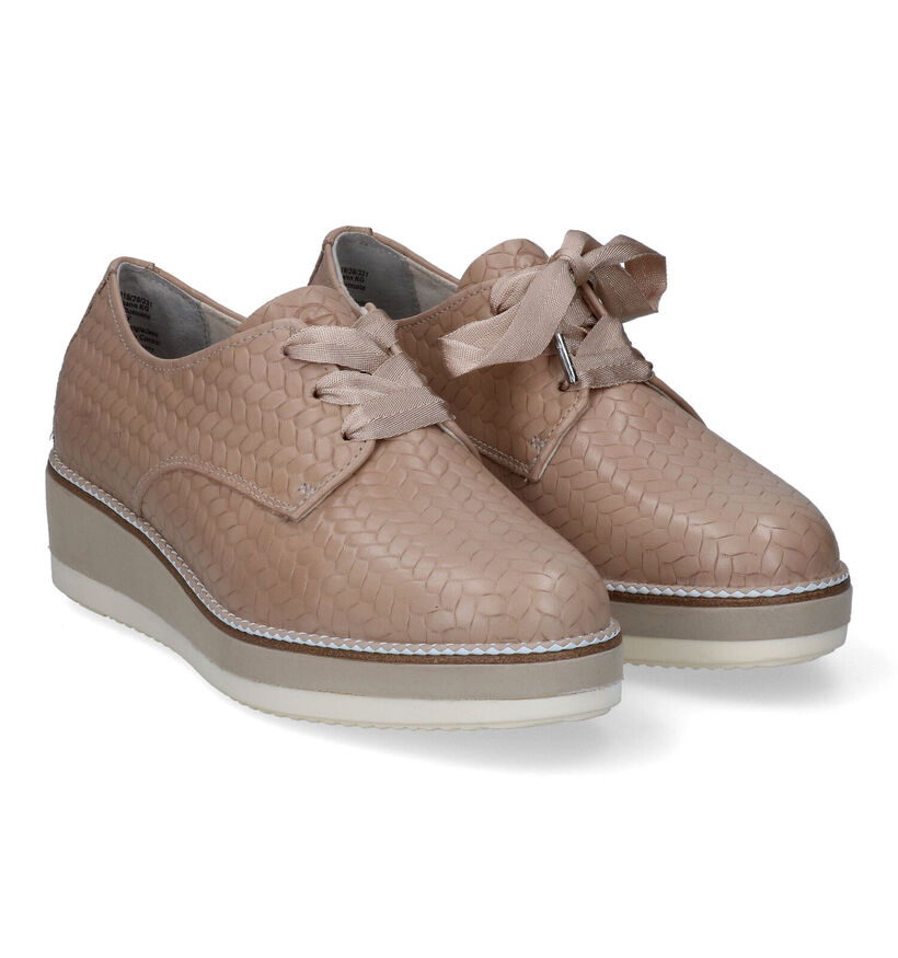 Tamaris Pure Relax Chaussures à lacets en Blanc pour femmes (306359) - pour semelles orthopédiques