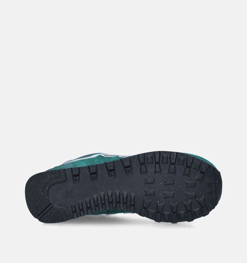 New Balance U 574 Baskets en Vert pour femmes (349403)