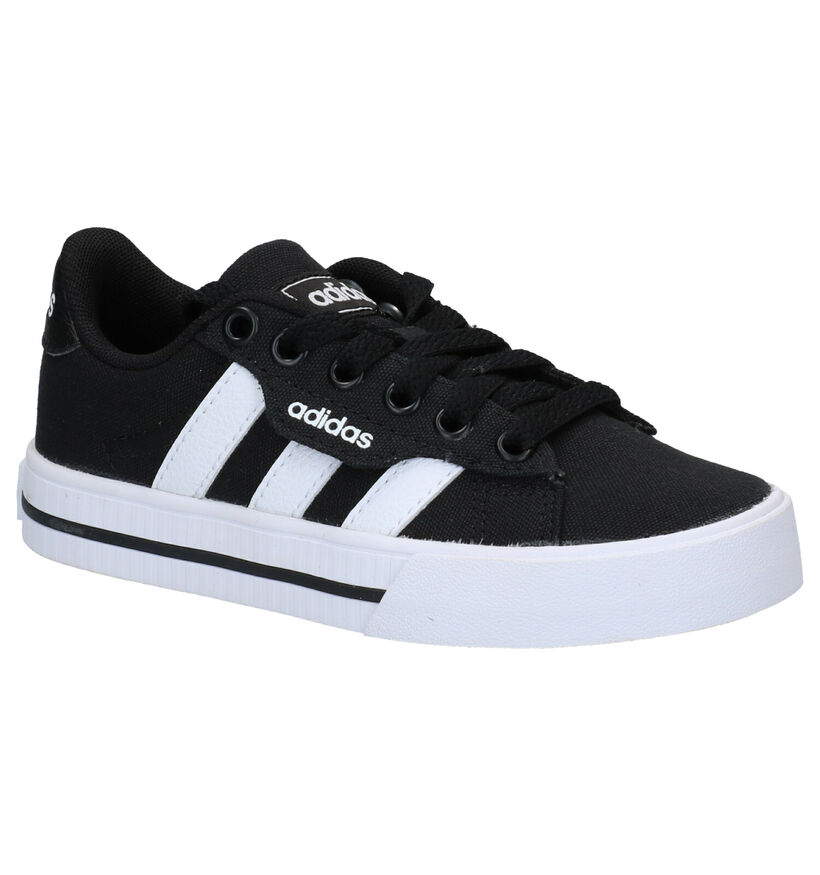 adidas Daily Baskets en Noir en textile (284603)