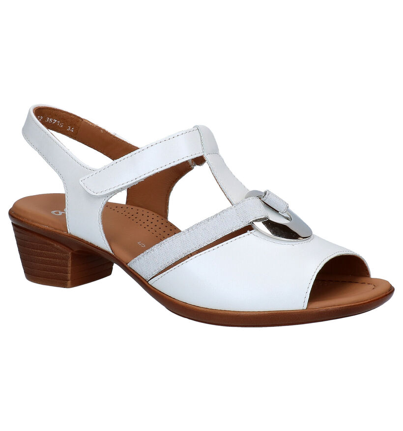 Ara Lugano Sandales en Blanc en cuir (272506)