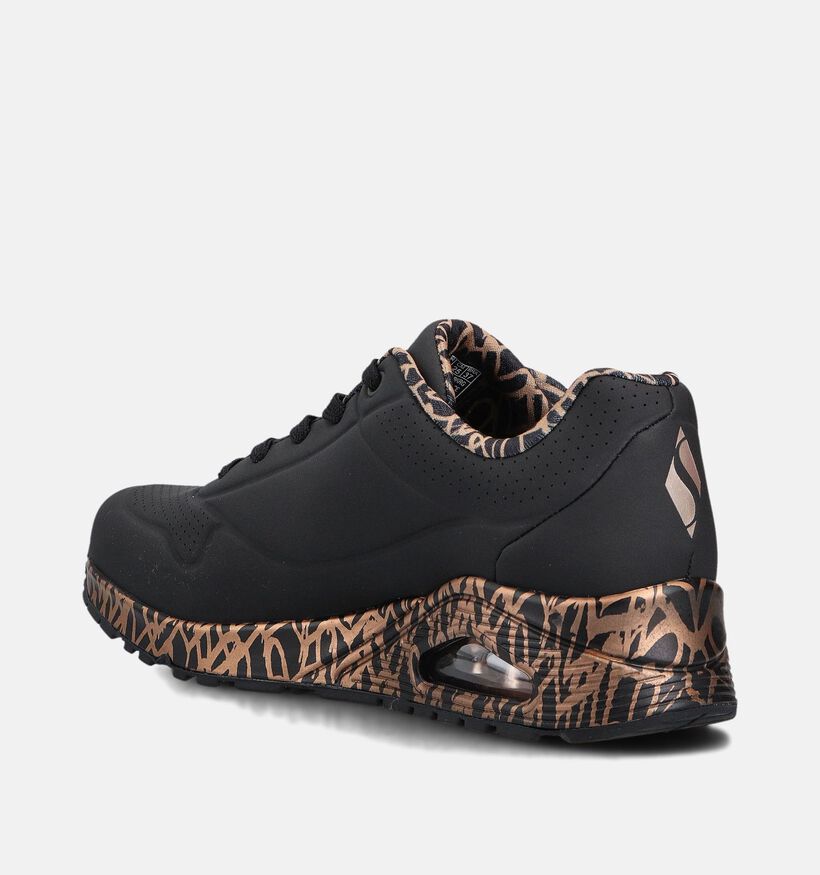 Skechers Uno Loving Love Baskets en Noir pour femmes (360904) - pour semelles orthopédiques