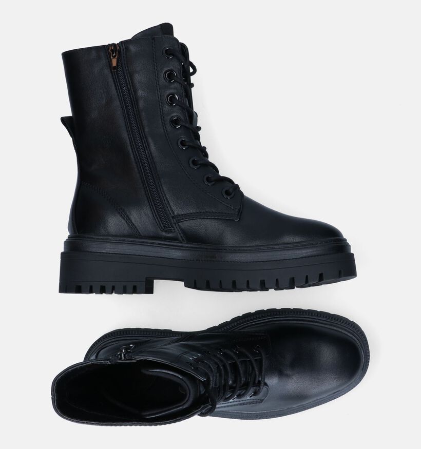 Signatur Boots à lacets en Noir pour femmes (296061)