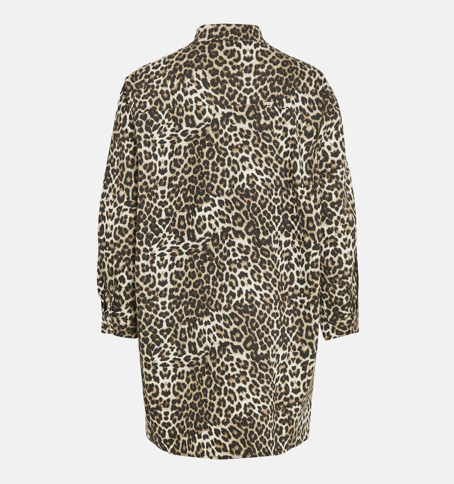 Vila Leonor Bruine Oversized jeanskleedje Dames Kleedjes Online op TORFS.BE