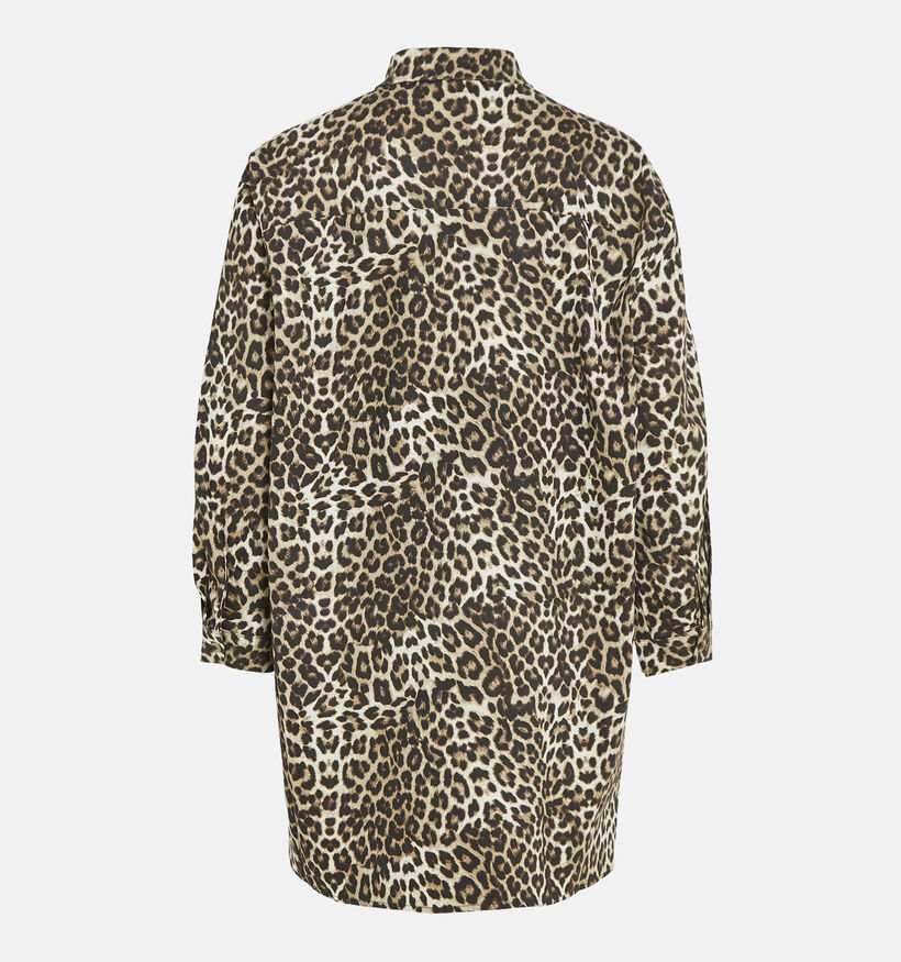 Vila Leonor Bruine Oversized jeanskleedje voor dames (348769)